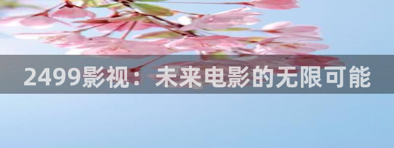 韩国午夜电影推荐：2499影视：未来电影的无限可能