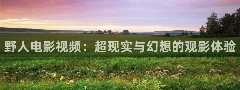 97午夜伦理影院：野人电影视频：超现实与幻想的观影体验